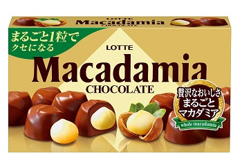 ロッテ　マカダミアチョコレート